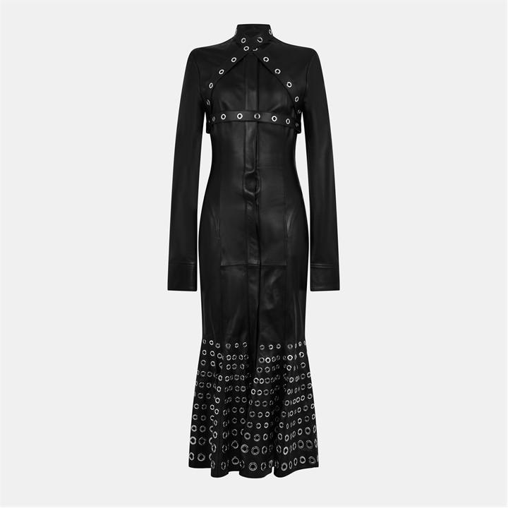 OFF WHITE Women's Long Maxi Dress - Black