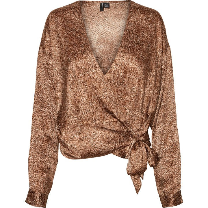 VERO MODA SNAKEY WRAP TOP