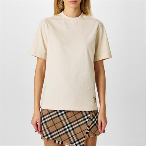 BURBERRY - Equestrian Knight Patch T-Shirt