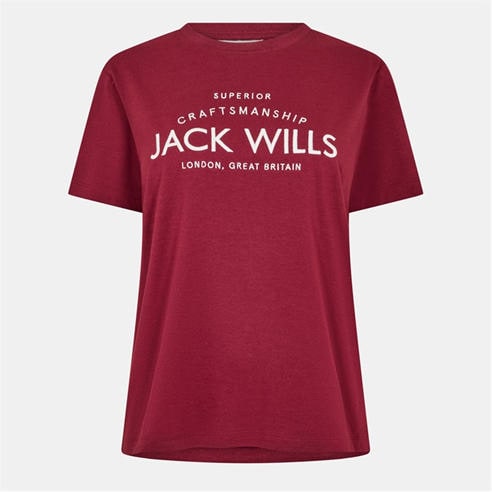 Jack Wills - Forstal Boyfriend T-Shirt Ladies