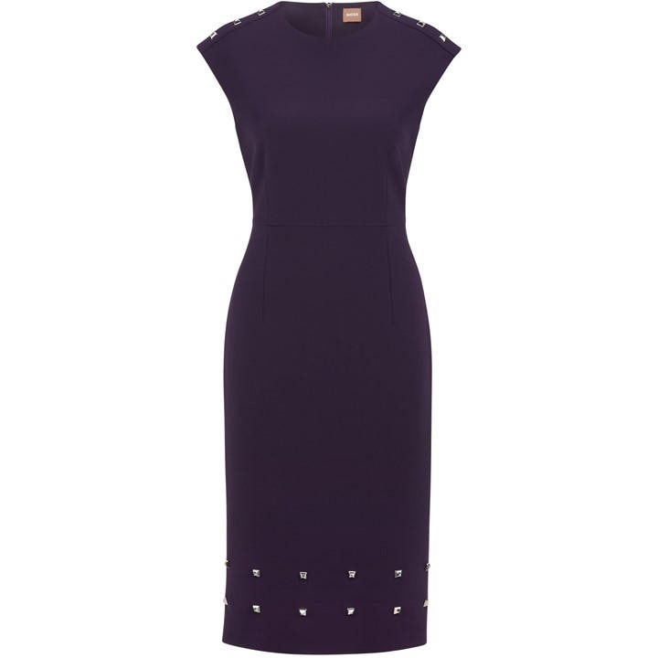 Boss Women's Devoka Wrap Dress - Purple