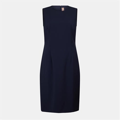 blue dress for baby girl Hugo Sedennie Midi Dress Black 50522537 – beautycollection.gr main image 0