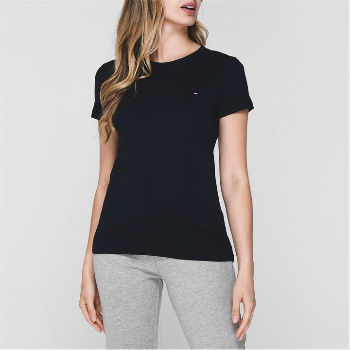 TOMMY HILFIGER TAGE CREW NECK T SHIRT