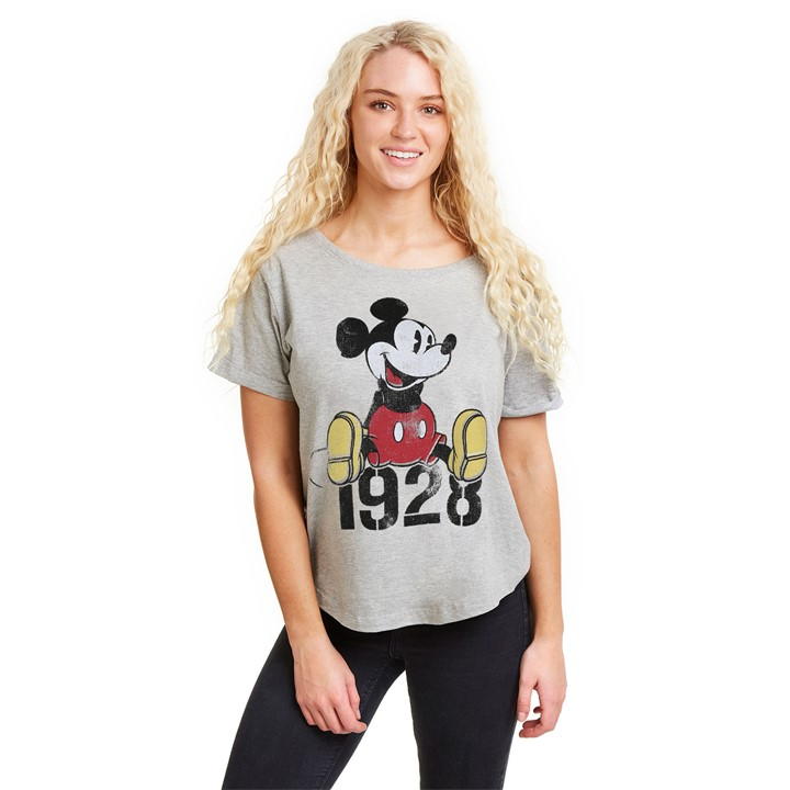 Disney T-shirt In Grey