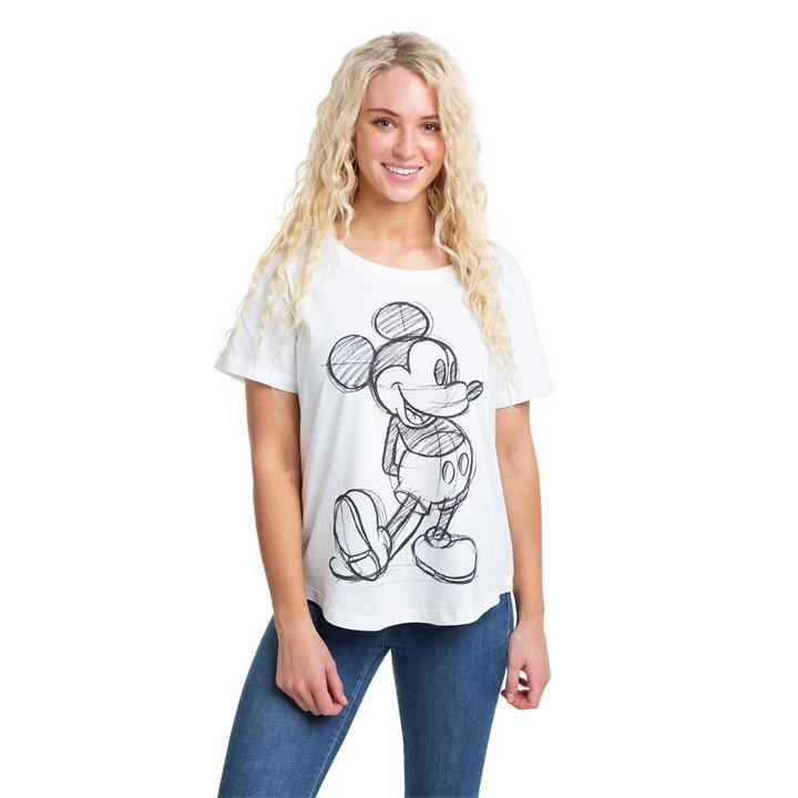 Disney T-shirt In White