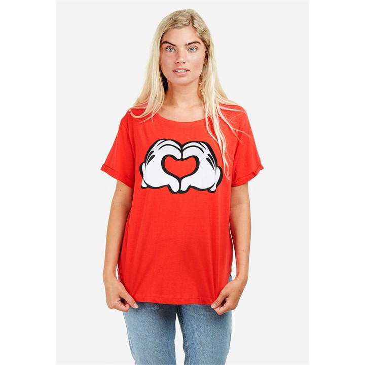 Disney T-shirt In Red
