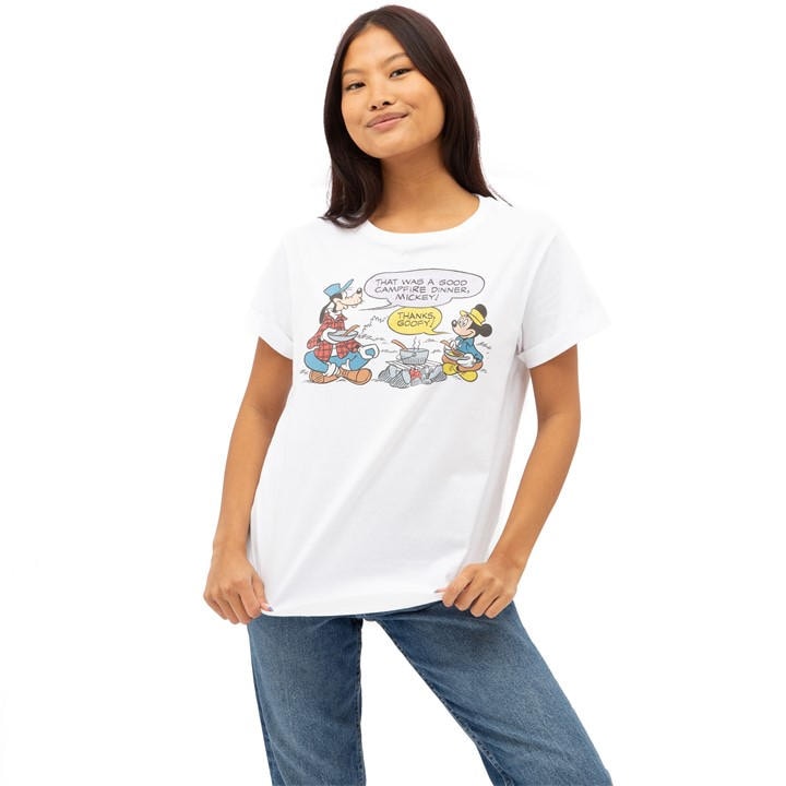 Disney T-shirt In White