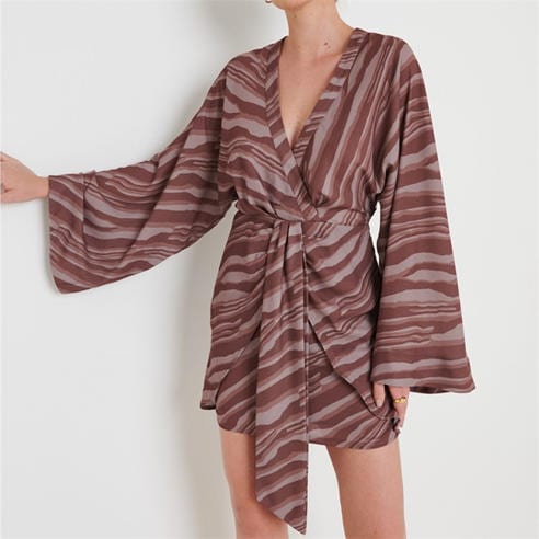 Pretty Lavish - Women's P. Luise Drape Mini Dress