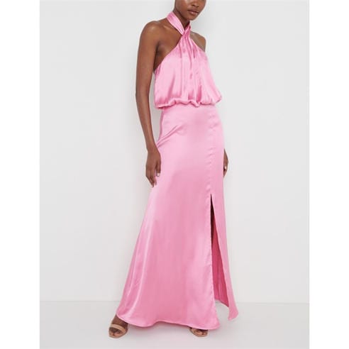 Pretty Lavish - Women's Halter Maxi Dress