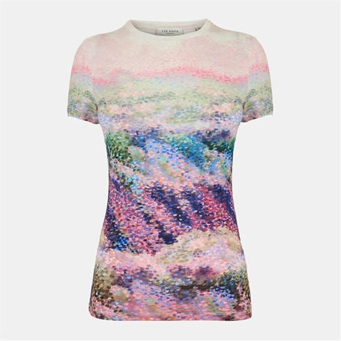 Ted Baker - Women's Slim Fit Print T-Shirt
