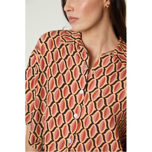 Velvet by Graham and Spencer - Women's Geo Regular Fit T-Shirt