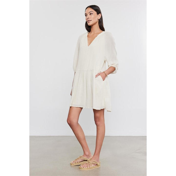 Velvet by Graham and Spencer Women's Shift Dress - Beige