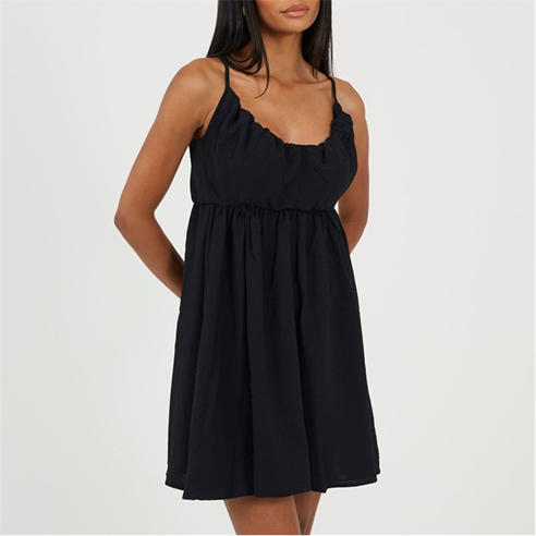 Brave Soul - Womens Strappy Mini Dress with Back Tie Detail.