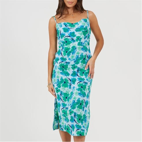 Brave Soul - Womens Floral Strappy Slip Dress