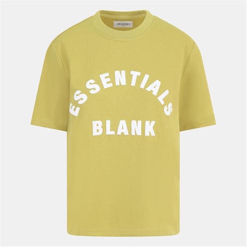 Blank Essentials - Women's E Arch Cotton Short Sleeve Oversized T-Shirt