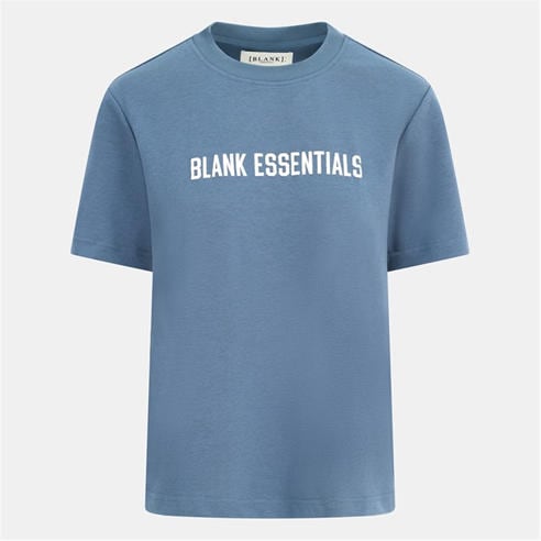 Blank Essentials - Women's E College Cotton Short Sleeve Oversized T-Shirt