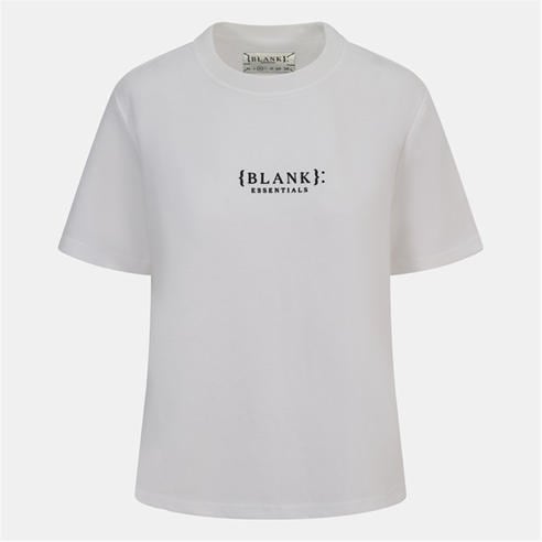 Blank Essentials - Blank E Core Puff Print T-Shirt Ladies