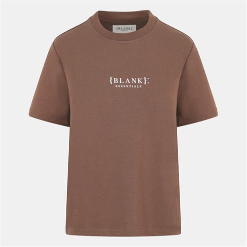 Blank Essentials - Blank E Core Puff Print T-Shirt Ladies