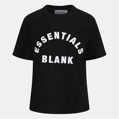Blank Essentials - Blank Arched Print Puff T-Shirt Ladies