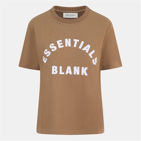 Blank Essentials - Blank Arched Print Puff T-Shirt Ladies