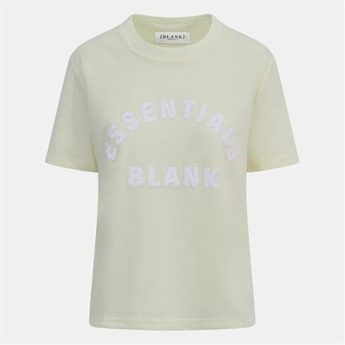 Blank Essentials - Blank Arched Print Puff T-Shirt Ladies