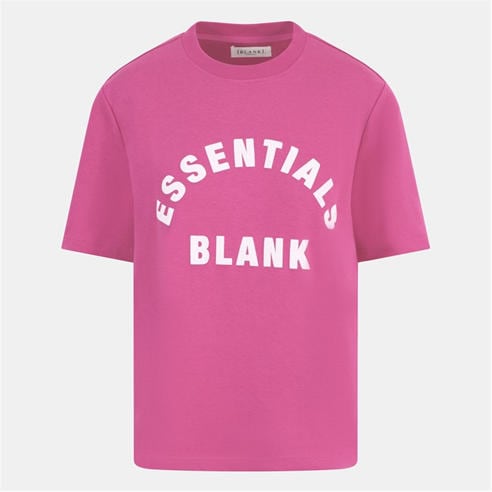 Blank Essentials - Blank Arched Print Puff T-Shirt Ladies