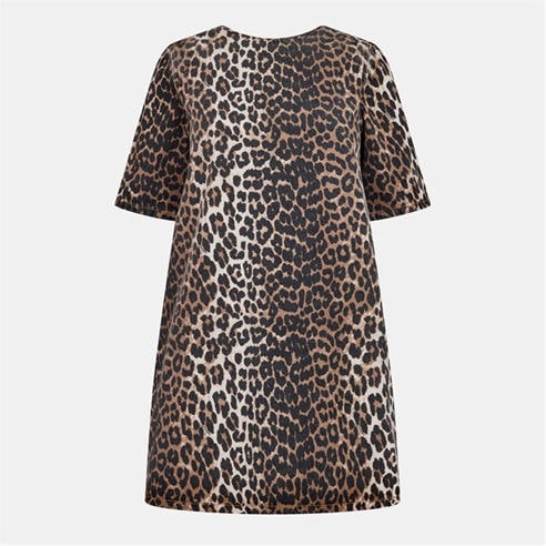 GANNI - Women's Denim Mini Dress
