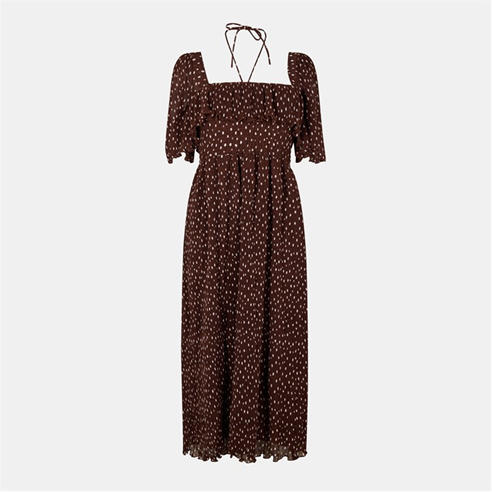 GANNI - Women's Midi Smock Dress