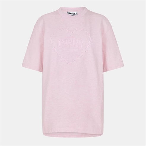 GANNI - Women's Drop Shoulder T-Shirt