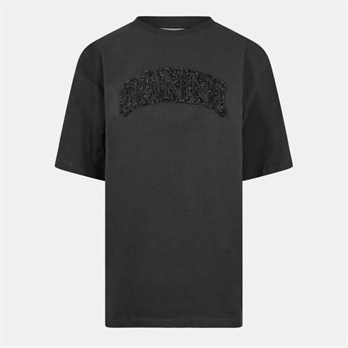 GANNI - Women's Drop Shoulder T-Shirt