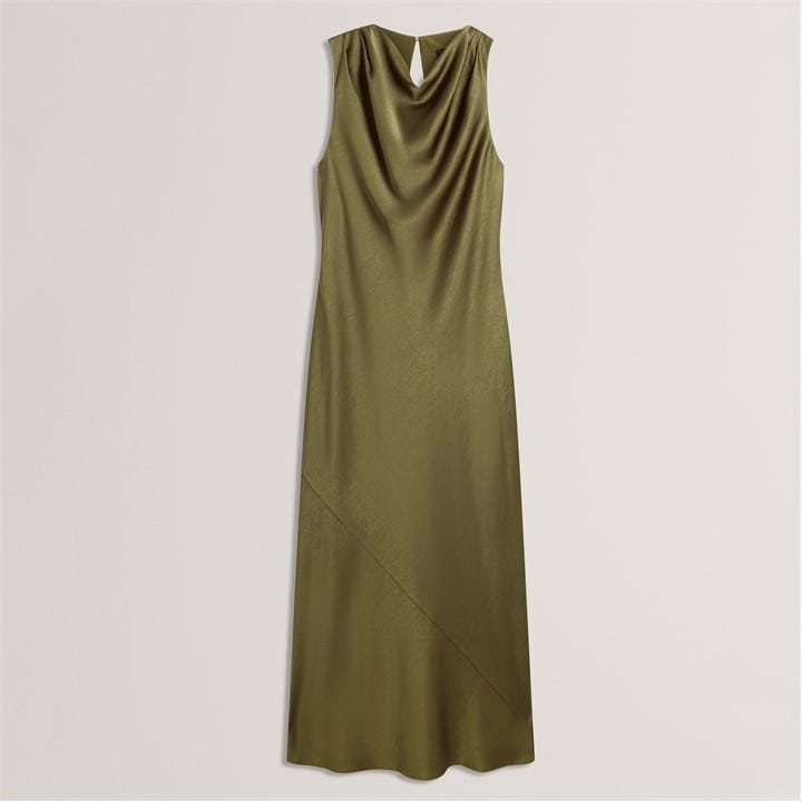 Ted Baker Ted DrapNk MidiDress Ld62 - Green