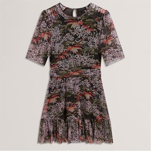 Ted Baker - Ted Baker Mesh Midi Dress