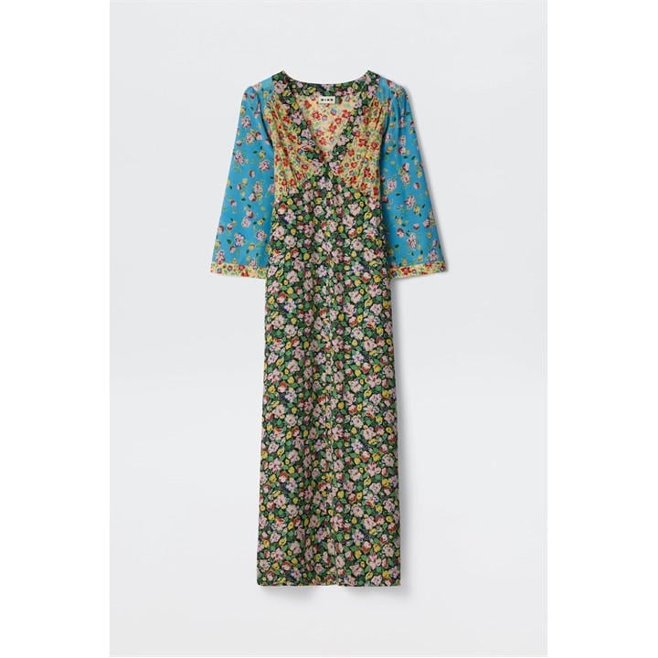 RIXO Rixo Dahlia Dress Ld61 - Black