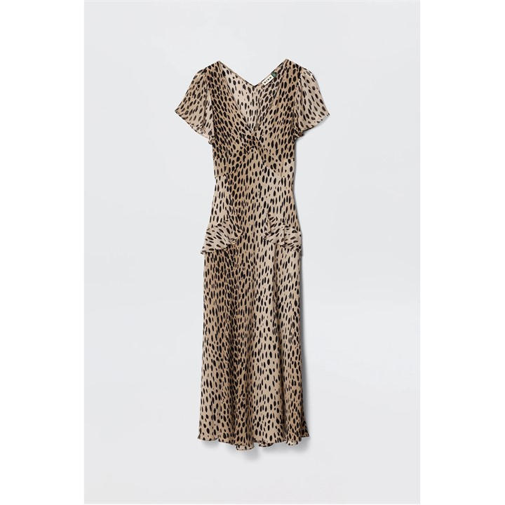 RIXO Rixo Evie Dress Ld61 - Black