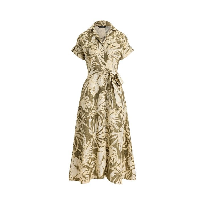 Lauren by Ralph Lauren Women's Shirt Dress - Green
