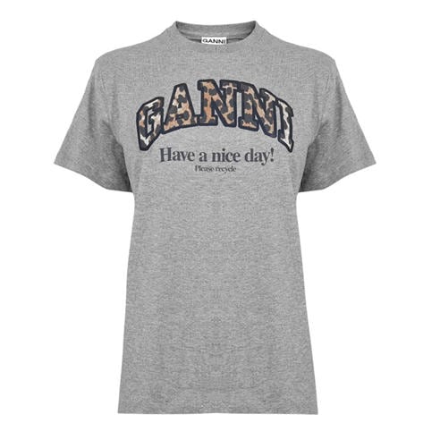 GANNI - Women's Graphic T-Shirt