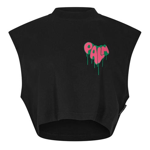 PALM ANGELS - Palm Logo Crop Tee Ld99