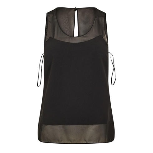 Ted Baker - Ted Baker Sleeveless Top with Panel Detail