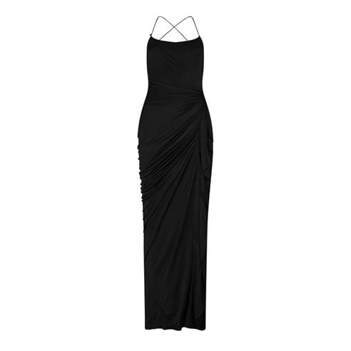 VERSACE - Women's Liquid Jersey Gown Maxi Dress
