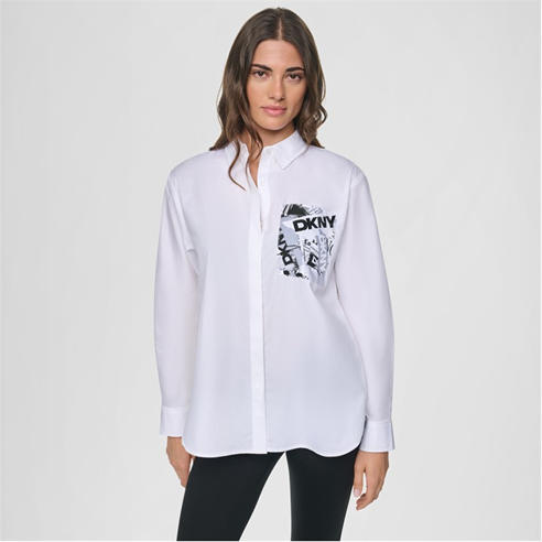 DKNY - DKNY Pockt Print Ld64