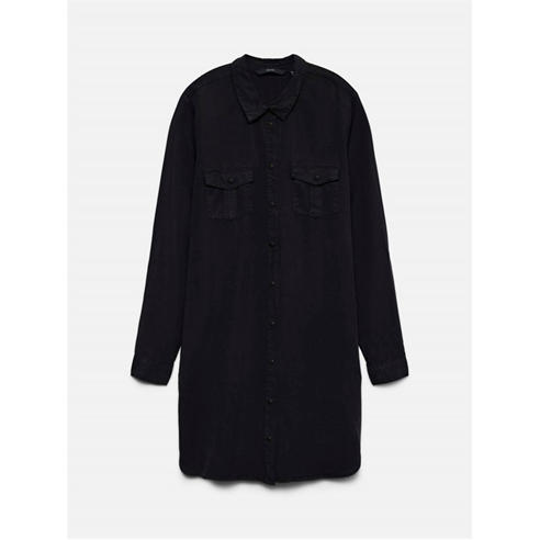 Vero Moda - Women's Sigga Long Sleeve Shirt Dress