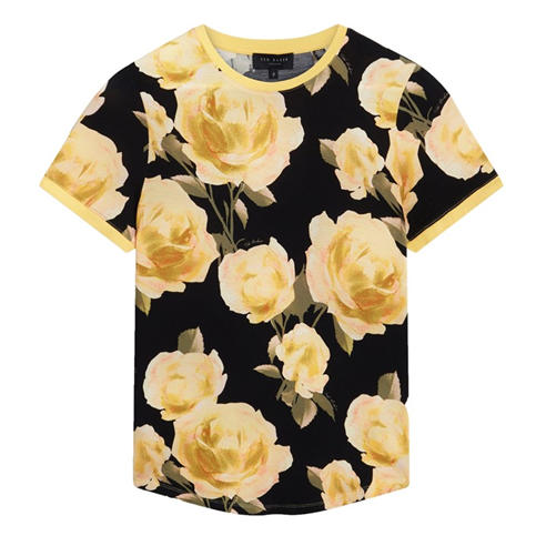 Ted Baker - Womens Floral Print T-Shirt