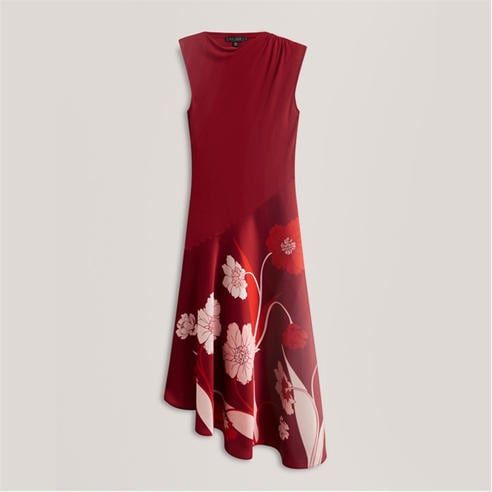 Ted Baker - Women's Print Midi Shift Dress