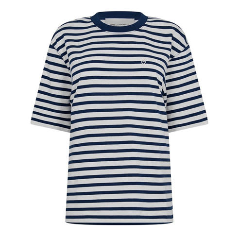AMI PARIS - Women's SS Stripe T-Shirt