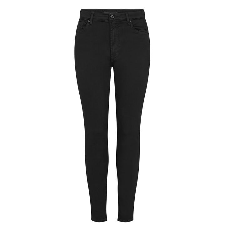 7 FOR ALL MANKIND HIGH WAIST SKINNY JEANS