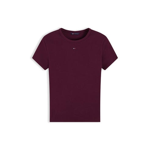 Tommy Jeans - Short Sleeve Logo Ribbed T-Shirt