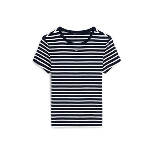 Tommy Jeans - Short Sleeve Logo Ribbed T-Shirt