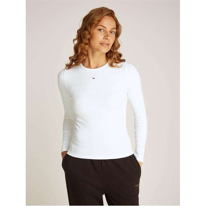 Black - Tommy Jeans - Long-sleeved T-shirt