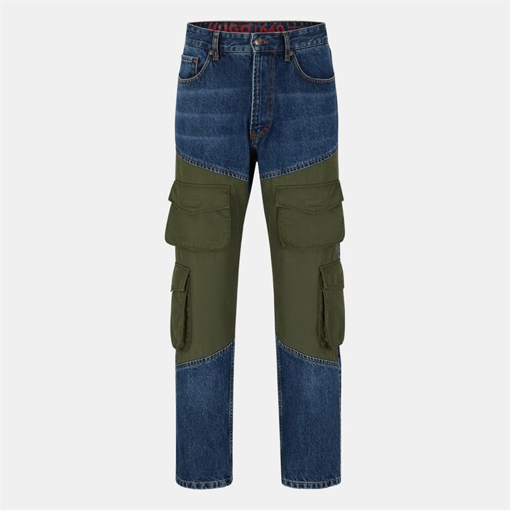 HUGO BOSS HYBRID REGULAR-FIT JEANS