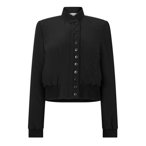 ALEXANDER MCQUEEN - Women's Dart Silk Bomber Jacket